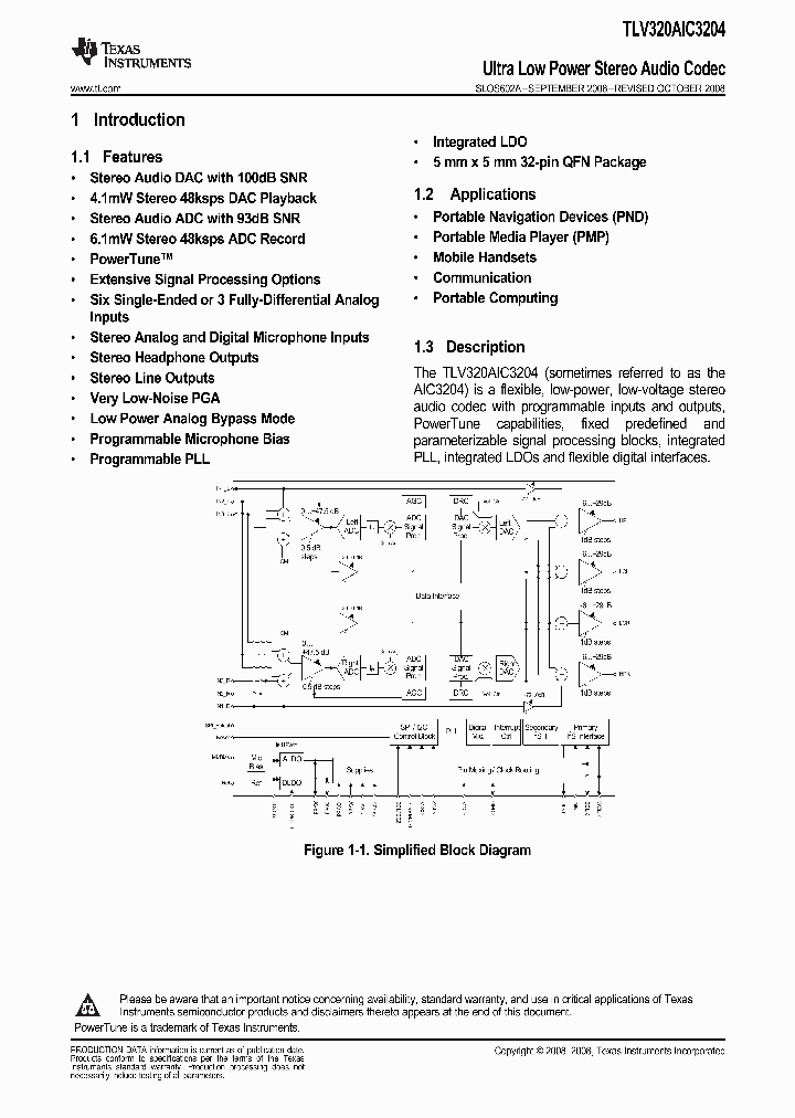 TLV320AIC3204IRHBT_3171401.PDF Datasheet