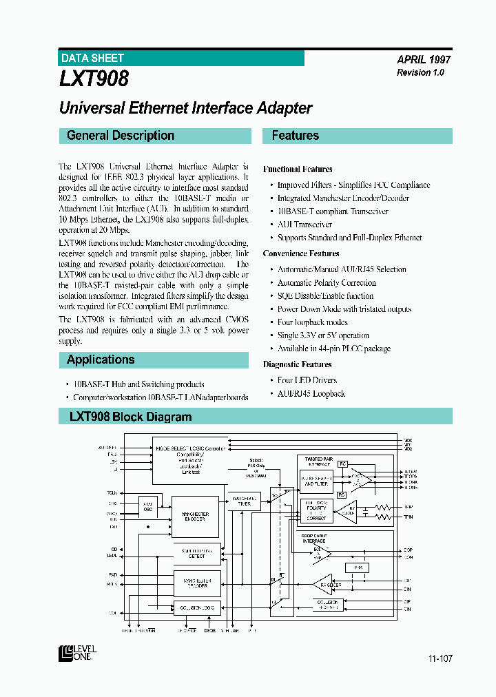 LXT908PC_3171482.PDF Datasheet