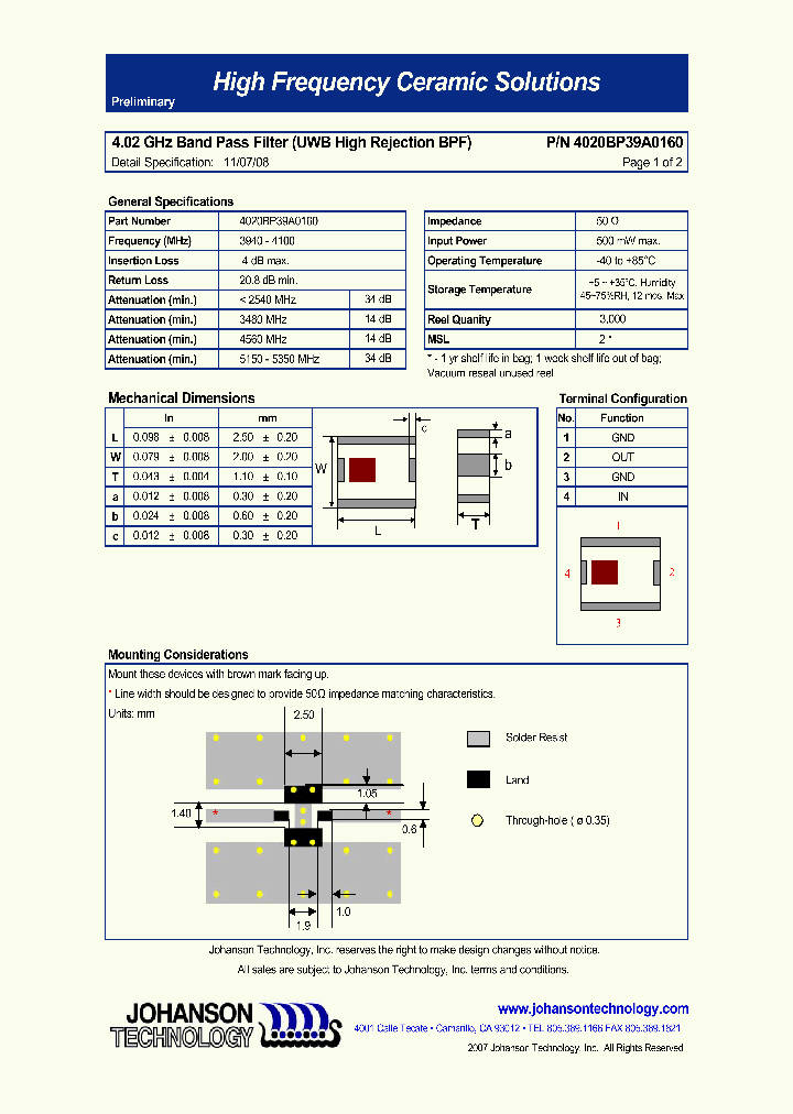 4020BP39A0160_3172088.PDF Datasheet