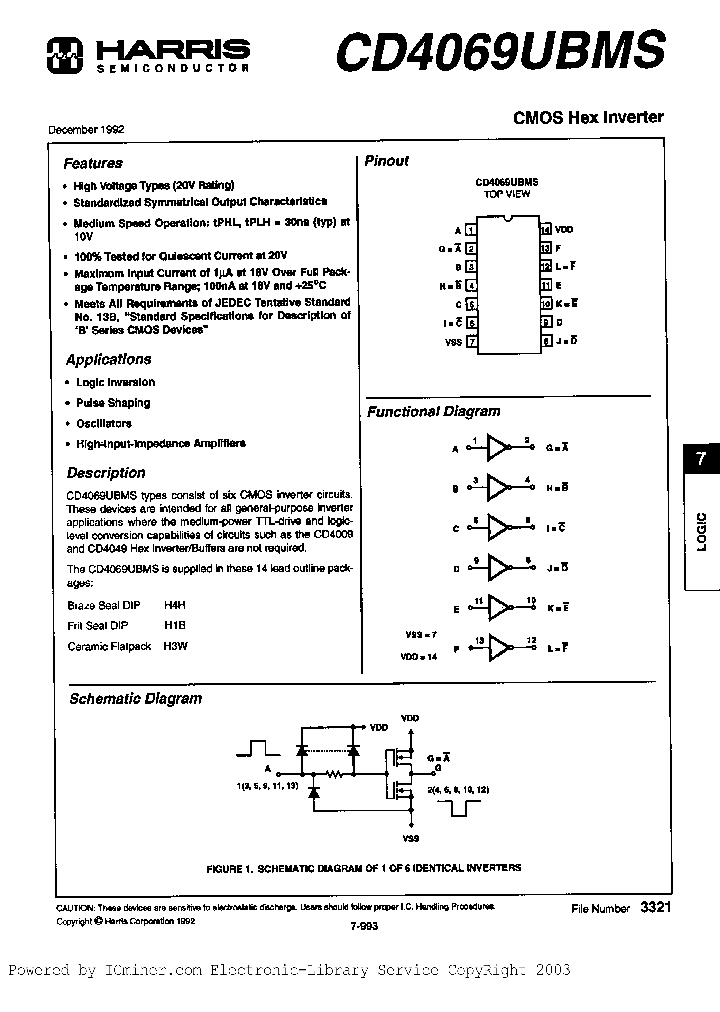 CD4069UBDMSR_3172550.PDF Datasheet
