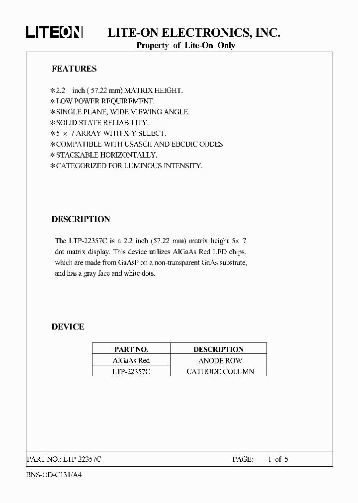 LTP-22357C_3173949.PDF Datasheet