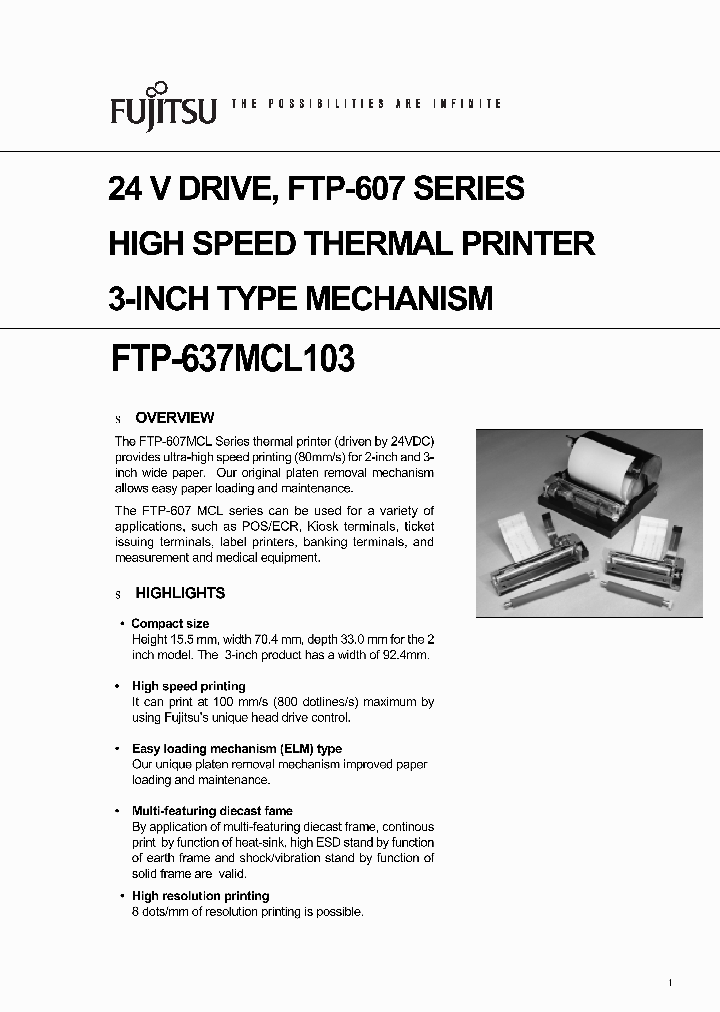 FTP-637DCL218_3173916.PDF Datasheet