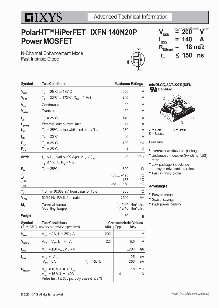 IXFN140N20P_3173471.PDF Datasheet