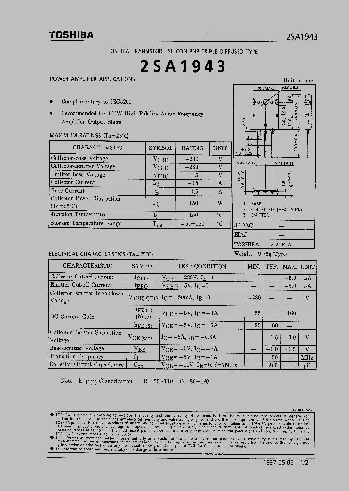 2SA1943_3175377.PDF Datasheet