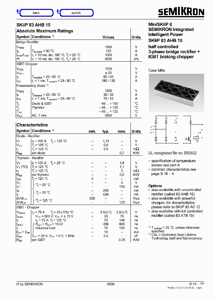SKIIP83AHB15_3175770.PDF Datasheet
