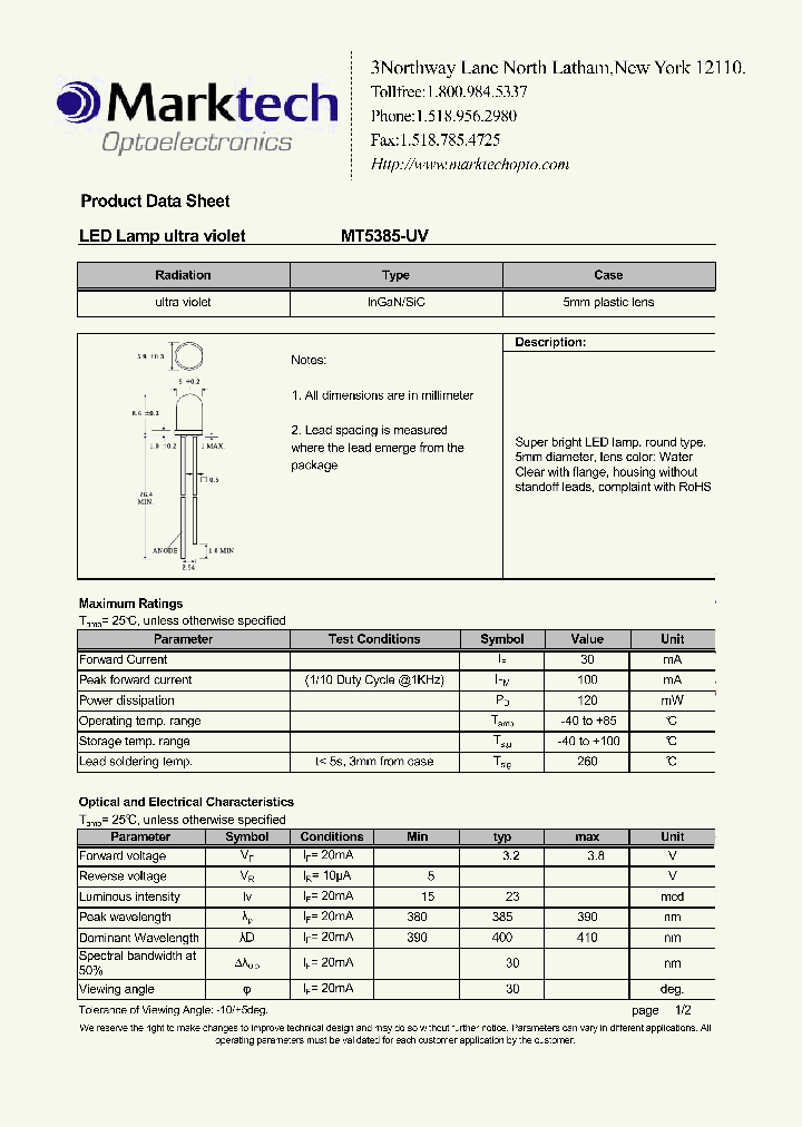 MT5385-UV_3177057.PDF Datasheet