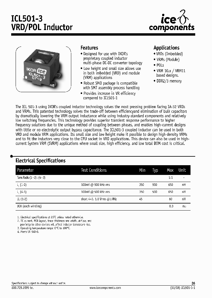 ICL501-308_3177819.PDF Datasheet