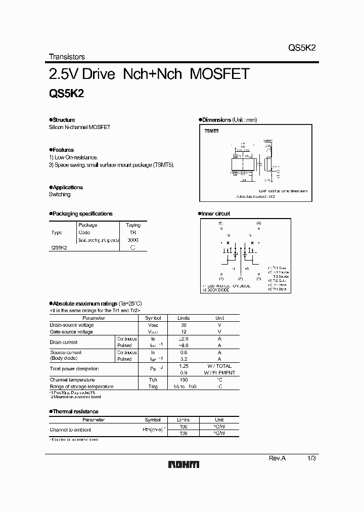 QS5K20610_3177970.PDF Datasheet