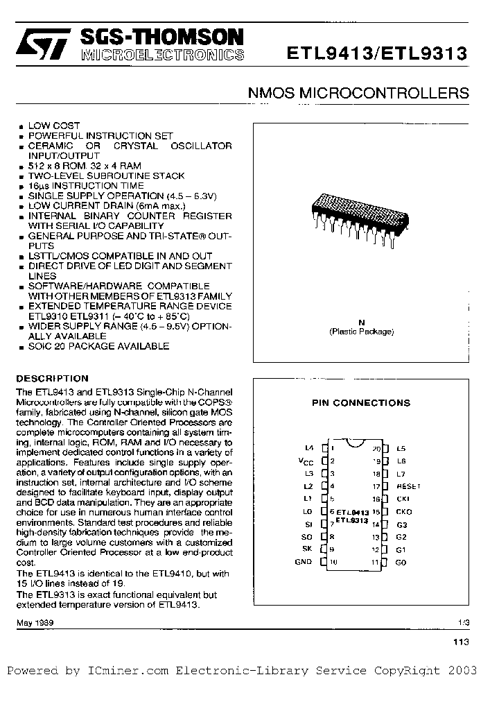 ETL9313N_3178215.PDF Datasheet