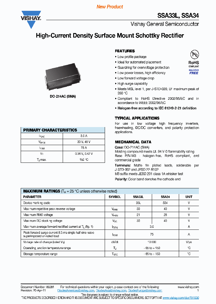 SSA33L-M3-5AT_3178582.PDF Datasheet