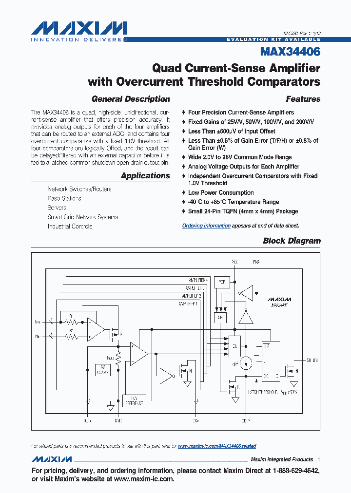 MAX3440612_3178650.PDF Datasheet