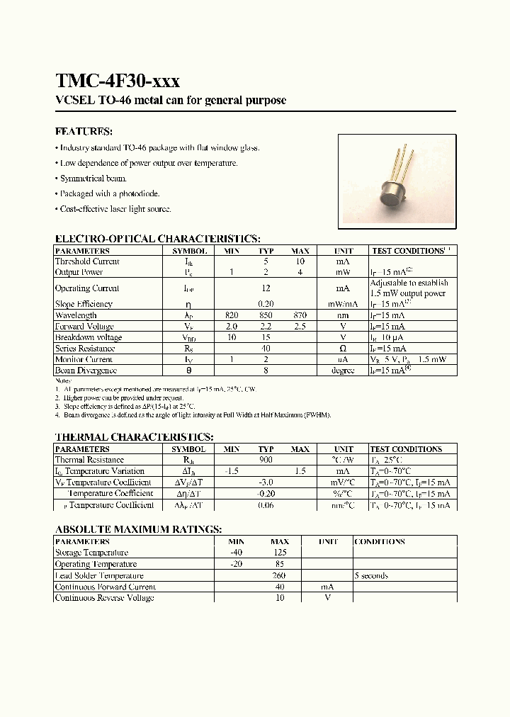 TMC-4F30_3178993.PDF Datasheet