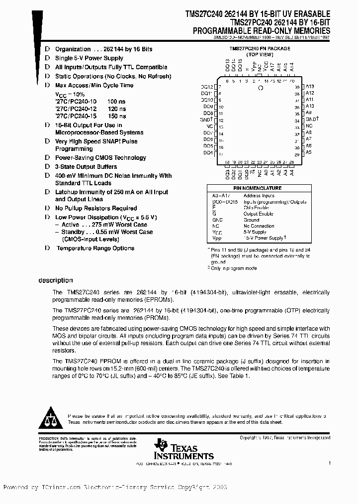 TMS27PC240-10FNE_3180233.PDF Datasheet