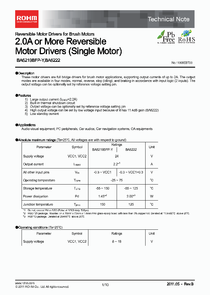 BA6219BFP-Y11_3180332.PDF Datasheet