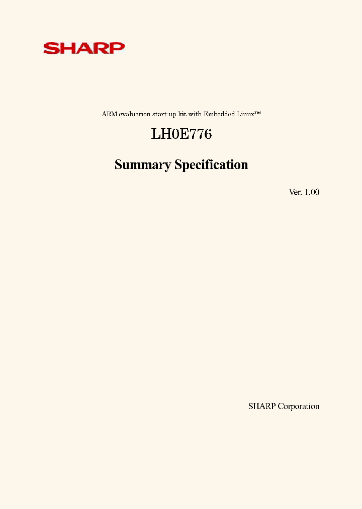 LH0E776_3180709.PDF Datasheet