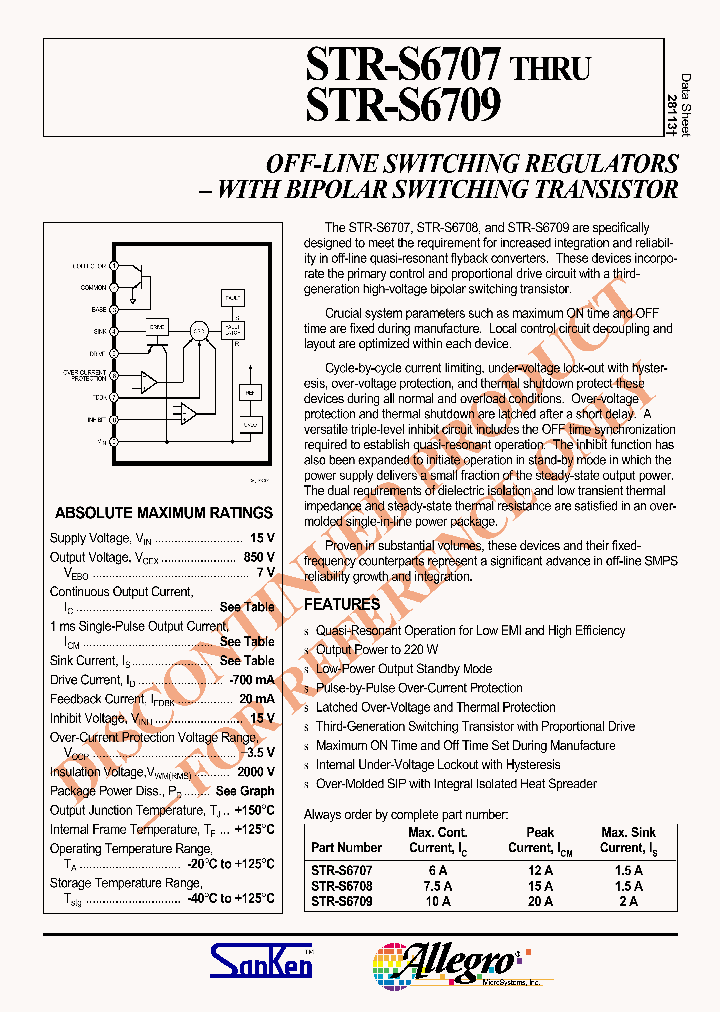 STR-S6709_3183964.PDF Datasheet
