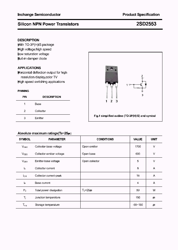 2SD2553_3185149.PDF Datasheet