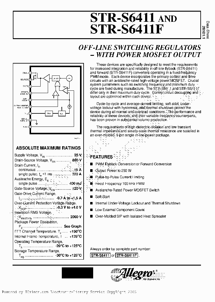 STR-S6511F_3184159.PDF Datasheet