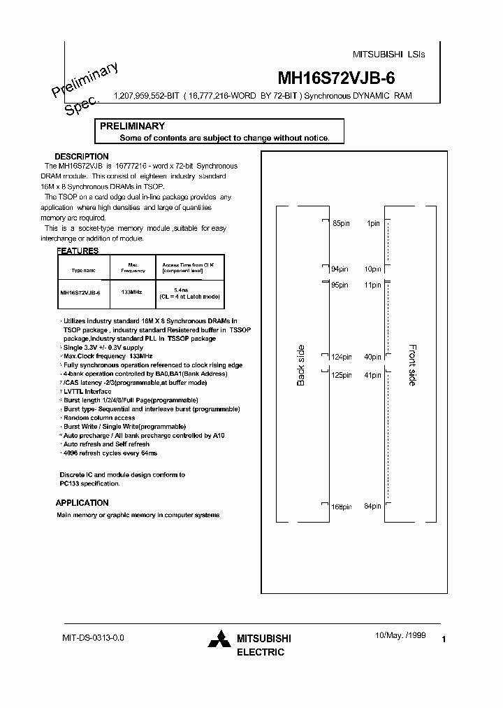 MH16S72VJB-6_3186178.PDF Datasheet