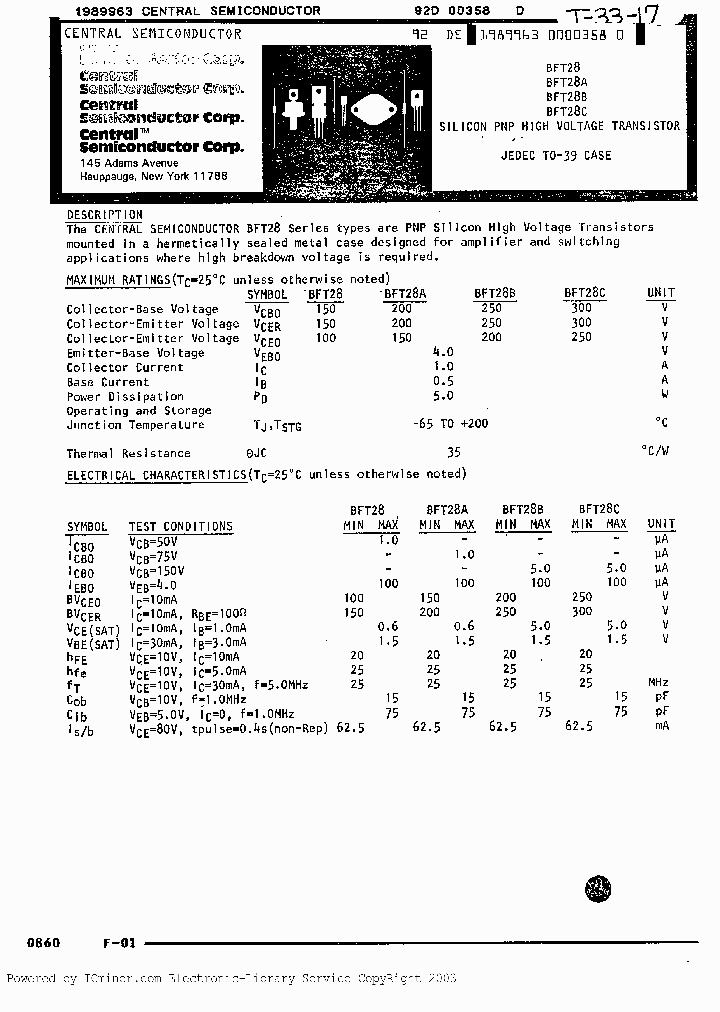 BFT28A_3186856.PDF Datasheet