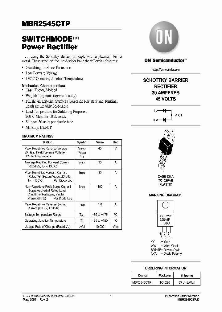 MBR2545CTP-D_3186548.PDF Datasheet