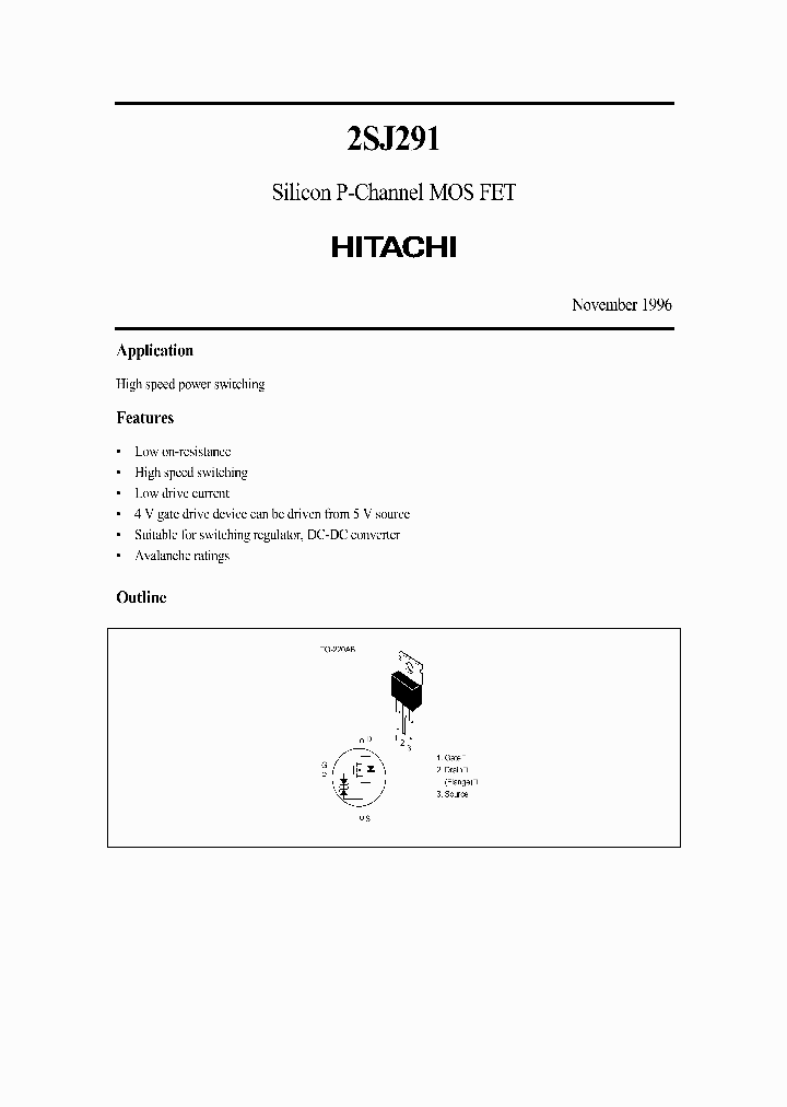 2SJ291_3186224.PDF Datasheet