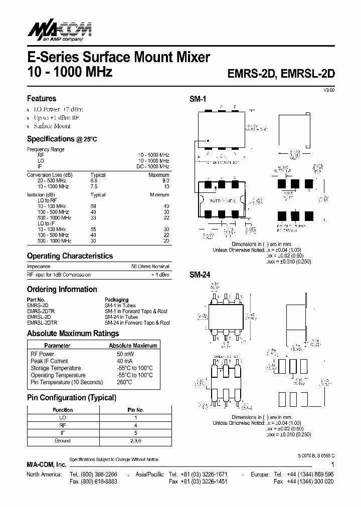 EMRS-2D_3186822.PDF Datasheet