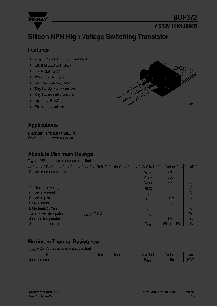 BUF672_3186874.PDF Datasheet