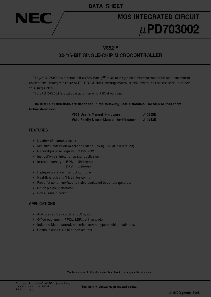 UPD703002GC-25-XXX-8EU_3190927.PDF Datasheet