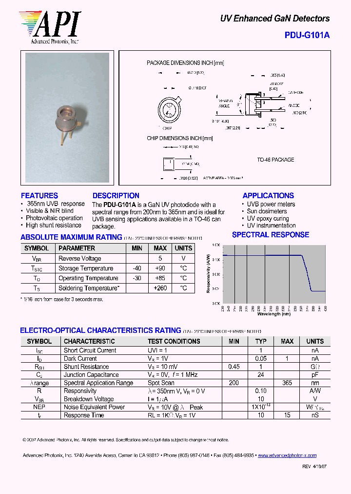 PDU-G101A_3192429.PDF Datasheet