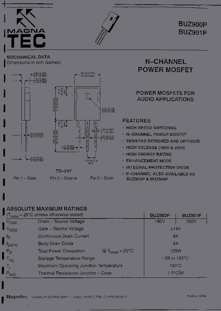 BUZ900P_3193606.PDF Datasheet