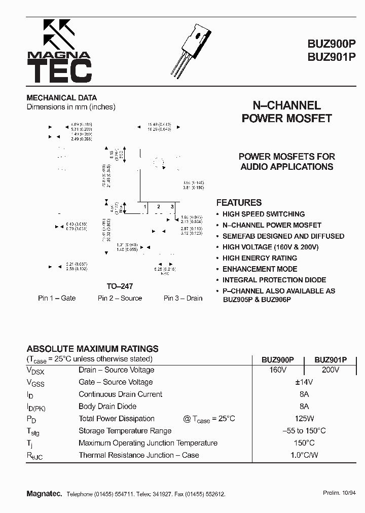 BUZ900P_3193605.PDF Datasheet