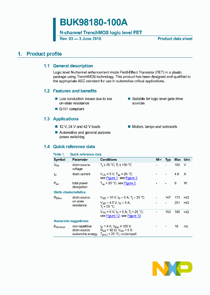 BUK98180-100A_3191494.PDF Datasheet