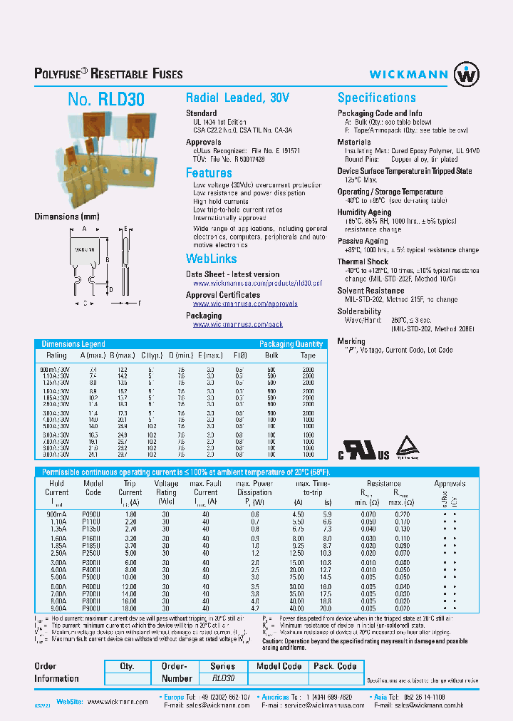 RLD30P185UF_3190760.PDF Datasheet