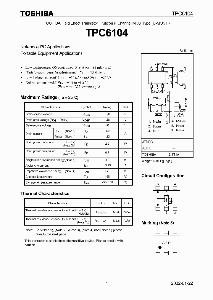 TPC6104_3192748.PDF Datasheet