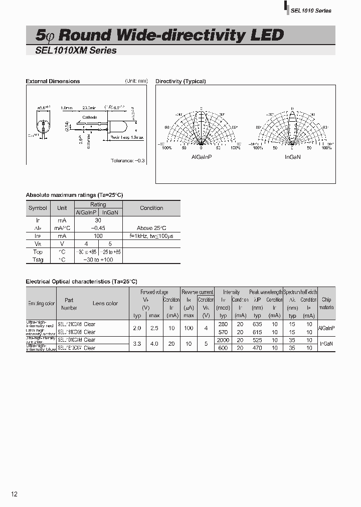 SELU1E10CXM_3194138.PDF Datasheet