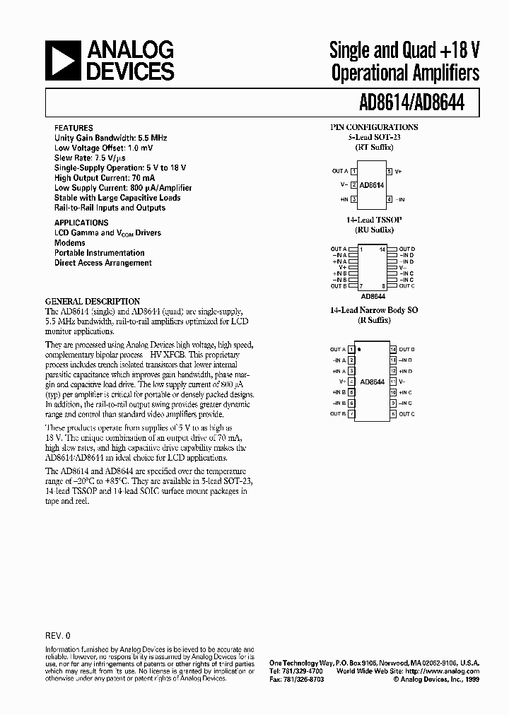 AD8614ARTZ-REEL7_3191671.PDF Datasheet