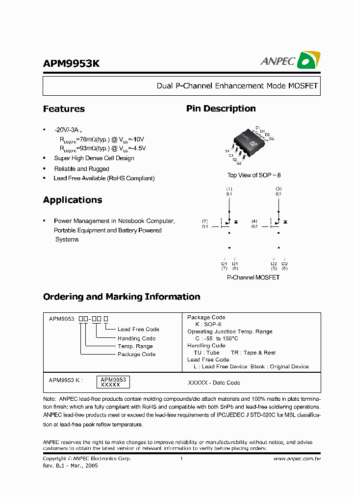 APM9953KC-TU_3192629.PDF Datasheet