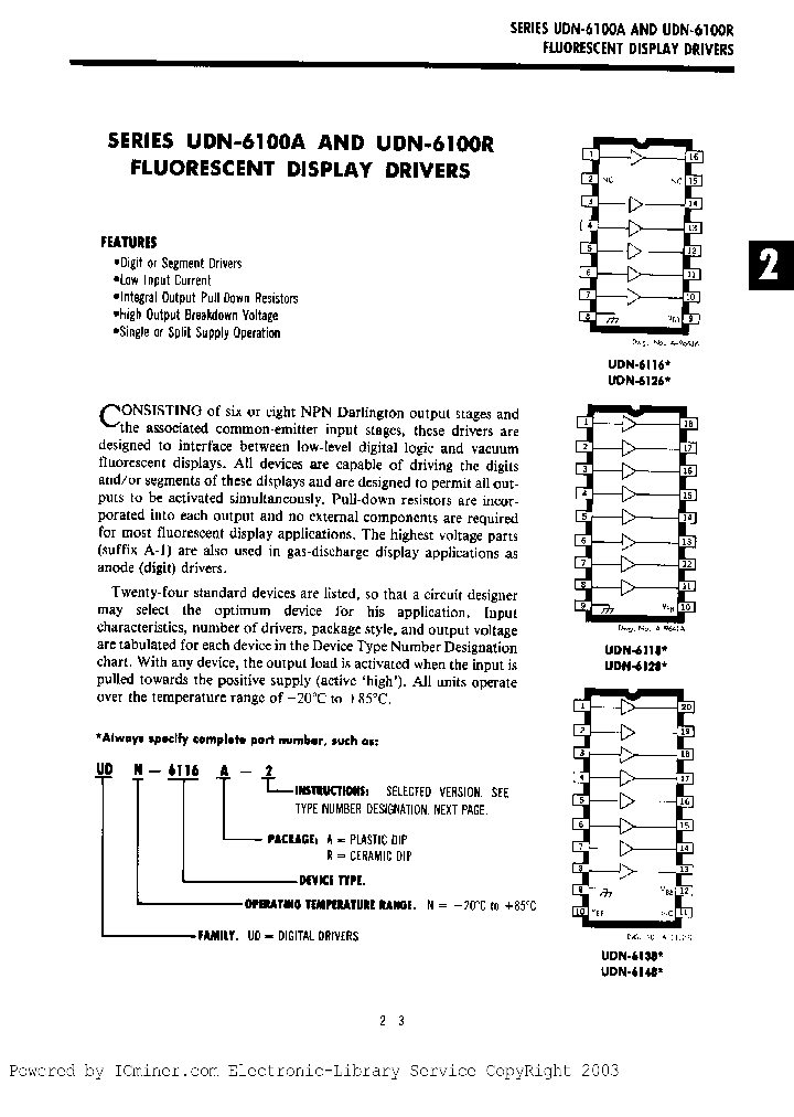 UDN-6100RSERIES_3195595.PDF Datasheet