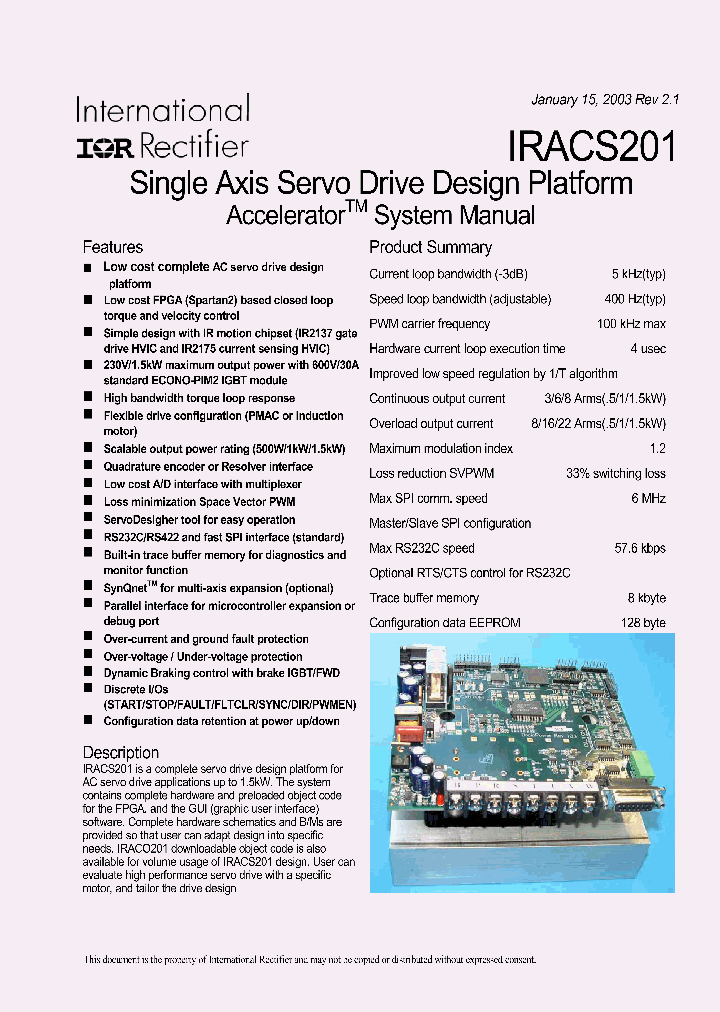 IRACS201_3195877.PDF Datasheet