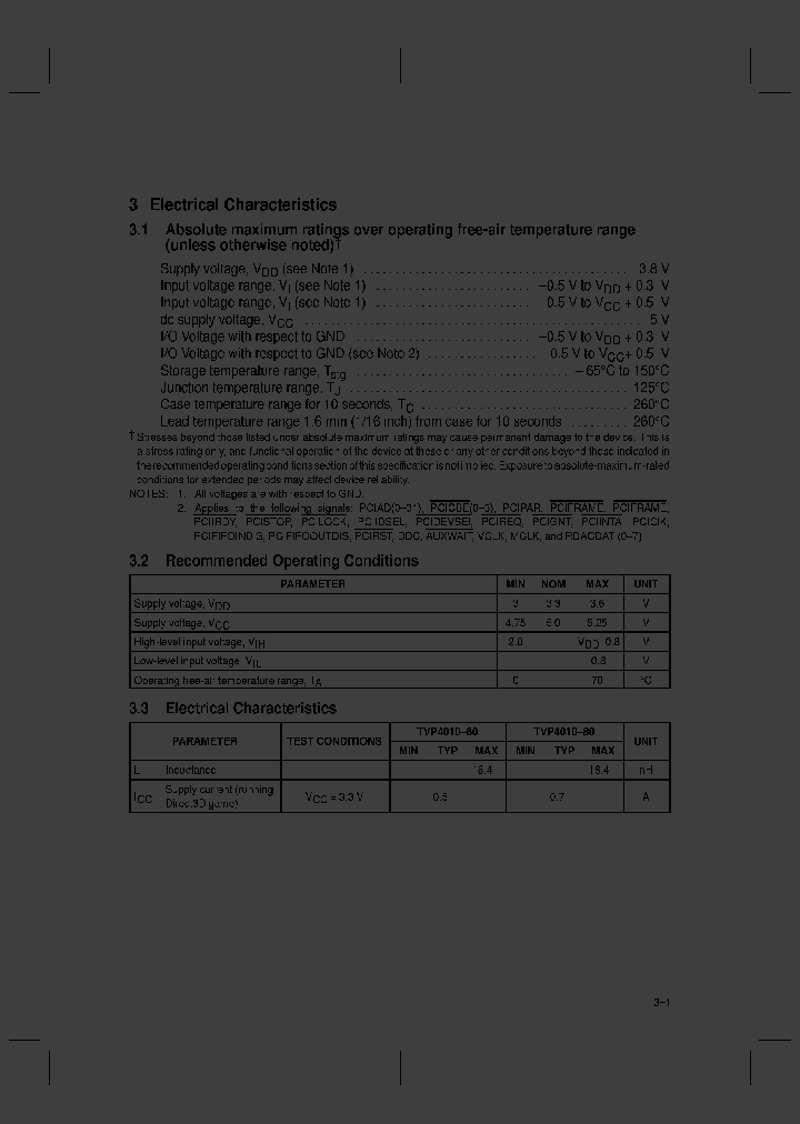 TVP4010-80GFN_3199870.PDF Datasheet