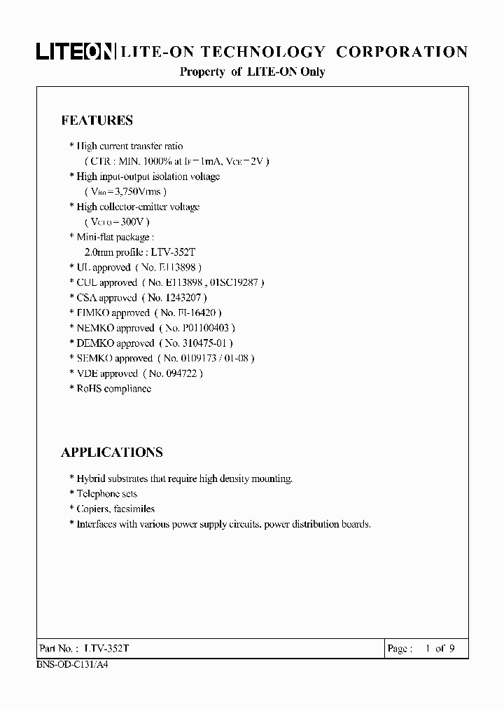 LTV-352T_3198961.PDF Datasheet