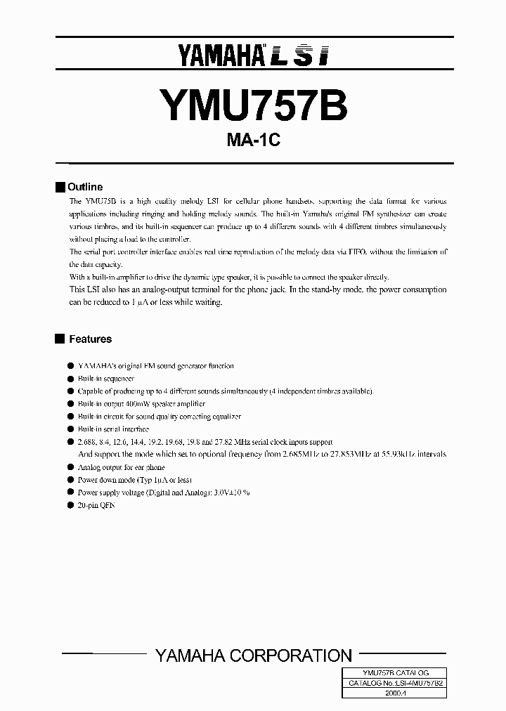 YMU757B_3199926.PDF Datasheet