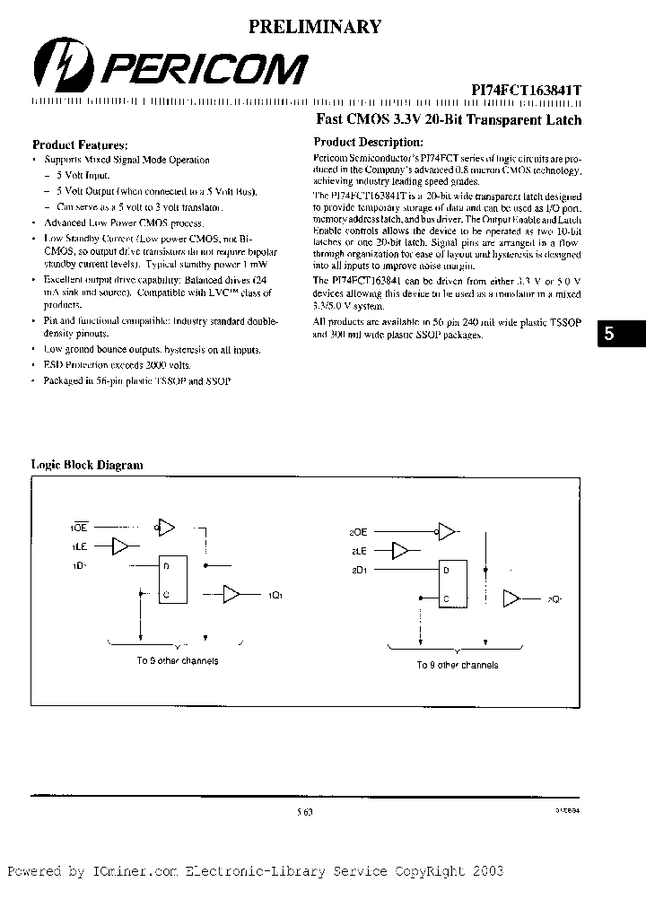 PI74FCT163841ATA_3200385.PDF Datasheet