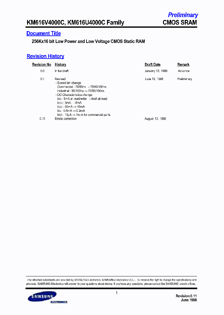 KM616U4000C_3201433.PDF Datasheet