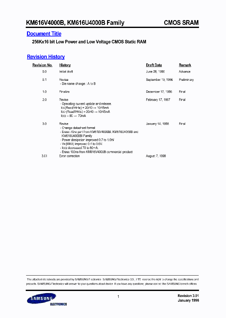 KM616U4000B_3201431.PDF Datasheet