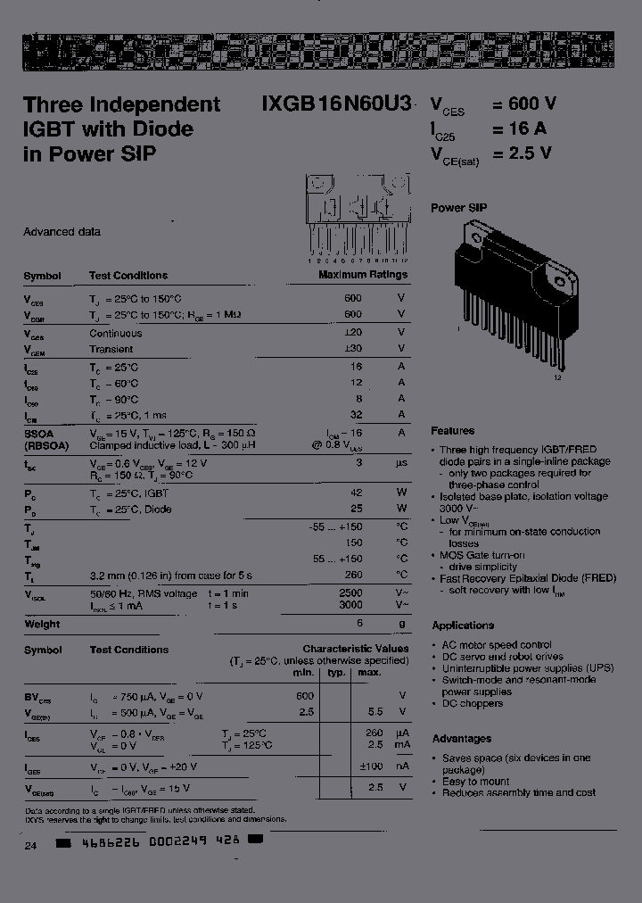 IXGB16N60U3_3201107.PDF Datasheet