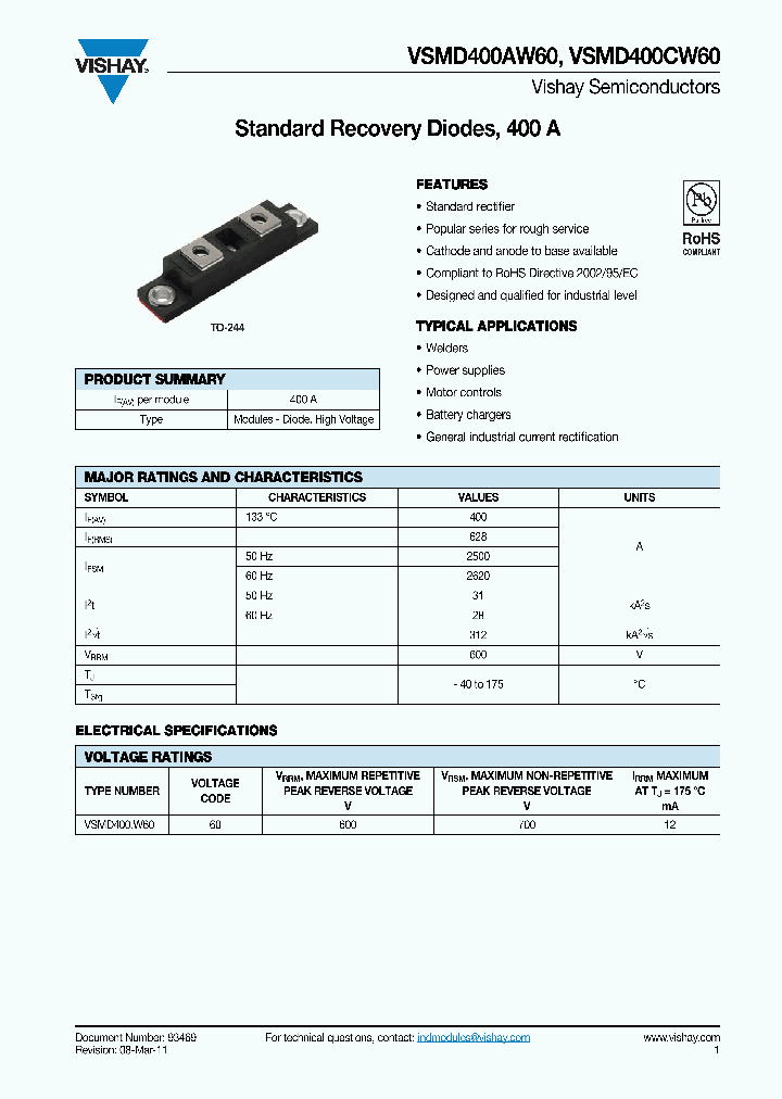 VSMD400CW60_3204585.PDF Datasheet