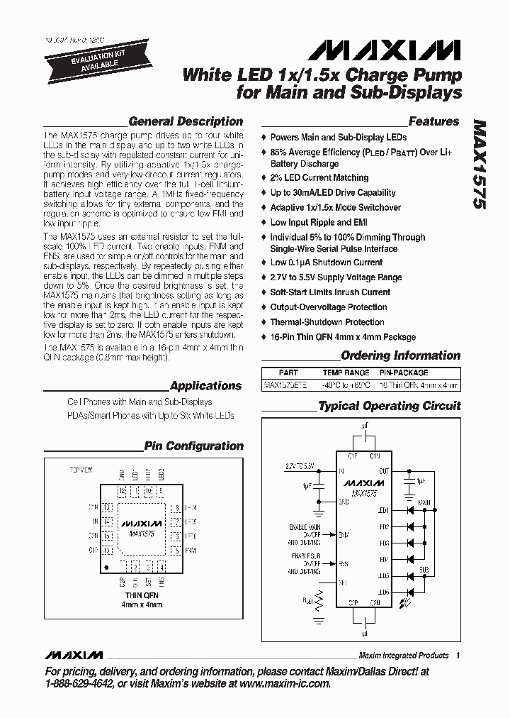 MAX1575_3205512.PDF Datasheet