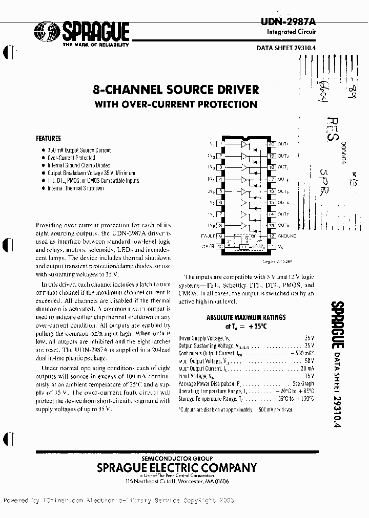UDN-2987A_3206528.PDF Datasheet